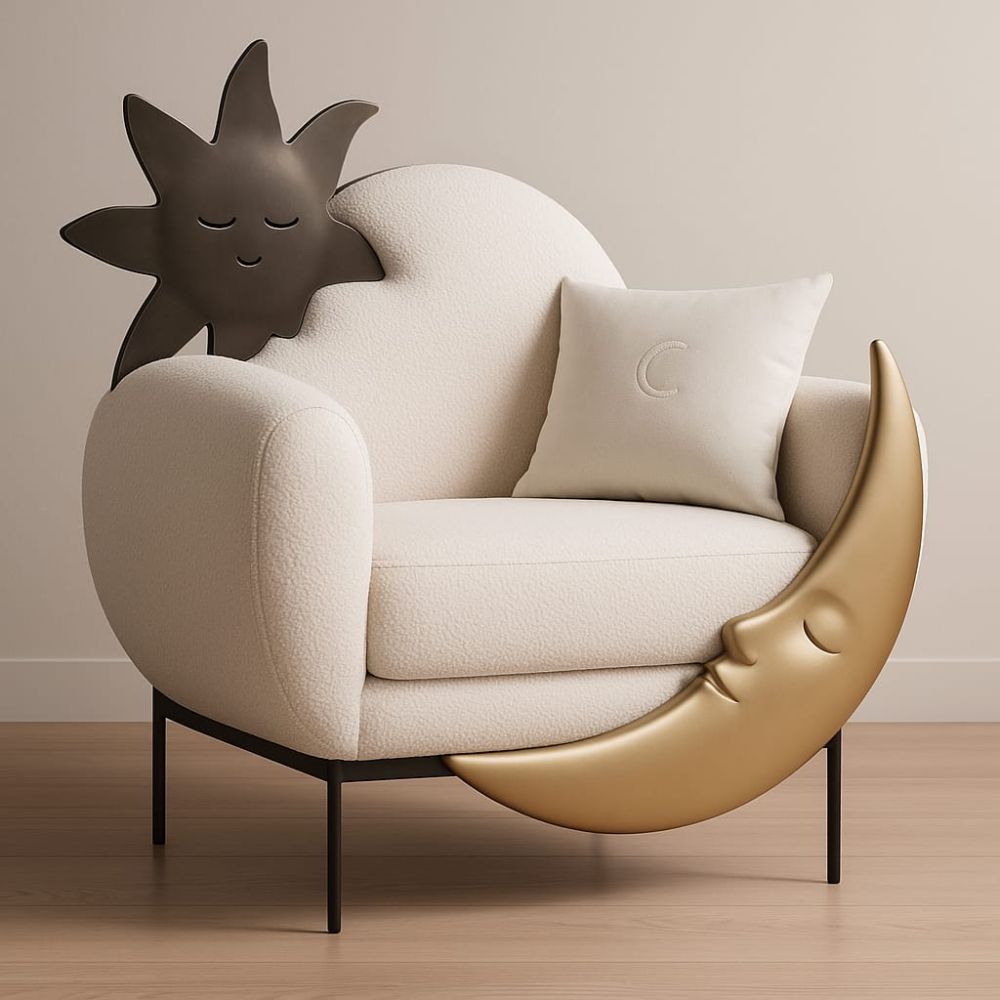 Armchair sole e luna 25